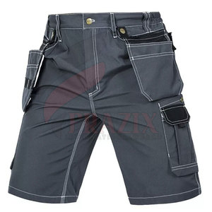 Shorts de travail robustes à multiples poches, vêtements utilitaires, fabrication OEM en marque blanche, vente en gros - Product Image 2