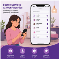 Desarrollo de Aplicaciones Móviles para Reserva de Salones de Belleza con Programación de Citas y Gestión de Servicios de Belleza para MAC/Linux en Stock