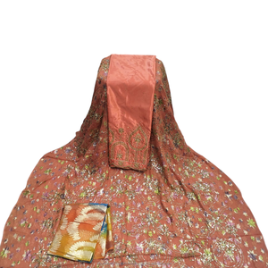 Tela Morada de Lujo Fransawi Dirac 100% Poliéster con Bordado Pesado de Lentejuelas, Diseño Elegante para Vestidos de Fiesta y Bodas Africanas - Product Image 2