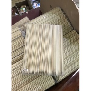 Meilleures ventes Brochettes rondes en bambou avec pointe pointue Outils de barbecue en gros Prix bon marché Vietnam - Product Image 1