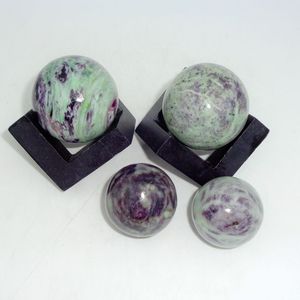 Sphère de Kammererite Naturelle Faite à la Main, Boule de Cristal, Pierre de Guérison Violette Rare, Reiki, Méditation, Énergie, Décoration, Vente en Gros - Product Image 2