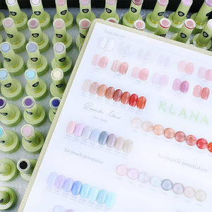 Non-toxic UV <b>Nail</b> Gel <b>Kit</b> 80 Color High Gloss <b>Nail</b> Gel with Matte Top Coat 15ml Long Lasting Color Gel Set - Product Image 3