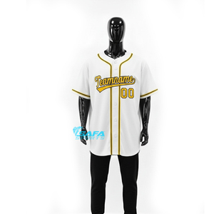 Maillot de baseball personnalisé pour homme, bleu marine, rouge, blanc, nom d'équipe 00, imprimé à l'écran, maille respirante, manches courtes, coupe classique, adulte, toutes saisons - Product Image 6