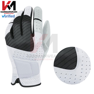Pro-Fit Cabretta Leather Golf <b>Gloves</b> Custom Logo OEM Professional Flexible Soft Feel Training Gear Wholesale Factory Direct Bulk - Product Image 5
