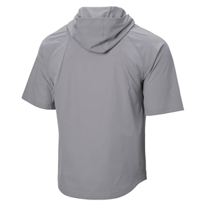 Veste de baseball personnalisée respirante, anti-humidité, hydrofuge, avec fermeture éclair quart de tour et bas réglable, avec option OEM - Product Image 6