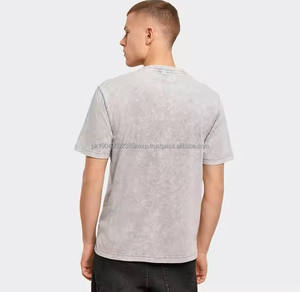 Camiseta para Hombre con Lavado Ácido, Muy Popular, Hecha a Medida, Diseño Transpirable y Ligero, Logotipo Personalizado, 100% Algodón, Estilo Urbano - Product Image 6