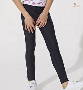 Leggings Deportivos Personalizados Vintage 100% Algodón para Niñas - Leggings Transpirables de Secado Rápido para Yoga y Gimnasio - Product Image 1