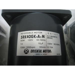 3 MOTORES ORIENTAL MOTOR 5RK40GK-A2M, MOTOR REVERSIBLE - Equipo y Piezas de Semiconductores de Confianza de Tradicción Global - Product Image 1