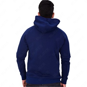 Nueva venta al por mayor estilo en blanco de peso pesado Boxy Hoodies Keep Warm French Terry Solid Black Oversize Hoodie suéter de alta calidad para hombres - Product Image 3