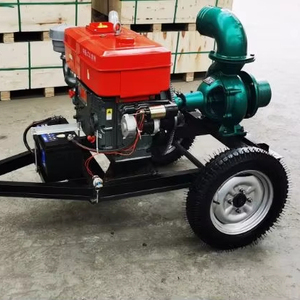 Bomba de agua para riego de 6 pulgadas (150 mm) nueva, con remolque, en venta a bajo precio. - Product Image 1