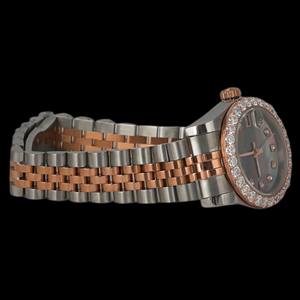 Reloj de Diamantes Moissanite Redondos Personalizados, Estilo Clásico con Fecha, Esfera Romana y Números, para Hombre, Regalo - Product Image 5