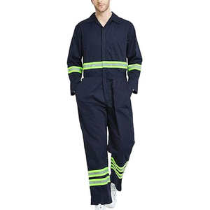 Uniforme de Trabajo de Seguridad Industrial de Alta Visibilidad BETTERGLOWAPPARELMFG Personalizado, Conjunto Unisex de Algodón Transpirable con Certificación CE - Product Image 1