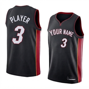 Maillot de basket-ball unisexe confortable, nouveau style, maille respirante, 100% polyester, taille plus, col en V, sangle réglable, séchage rapide - Product Image 1