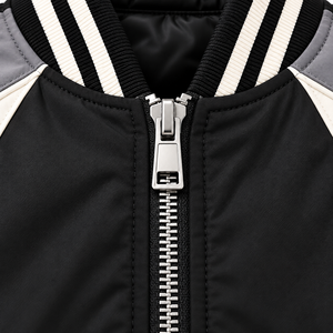 Chaqueta Bomber de Lona para Hombre, Estilo Urbano, Cuello Alto, Impermeable, Cortavientos, Transpirable y Ecológica, en Oferta - Product Image 5