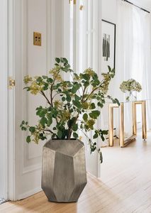 Vase à fleurs de table en fer forgé fait main, design côtier, écologique, pour centre de table de mariage et décorations d'événements de luxe - Product Image 2