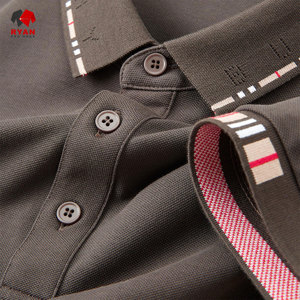 เสื้อโปโลดีไซน์พิเศษสำหรับผู้ชาย ยี่ห้อ Ryan Pro Gear แบบสวมหัว พร้อมโลโก้สั่งทำได้ สวมใส่สบายๆ - Product Image 6