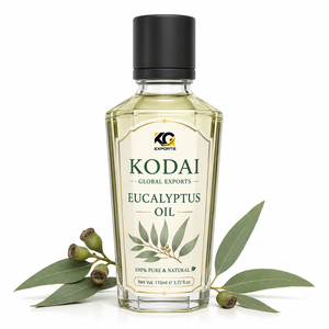 Aceite de Eucalipto Kodai Global Export, 100% Puro y Natural, Aceite Esencial Herbal, 5 kg, Multifuncional para el Cuidado de la Piel, el Cabello y Aromaterapia - Product Image 1