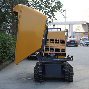 TLERA Kettengetriebener Transporter Schwerlast-<span class=keywords><strong>Mini</strong></span>-Kipper mit Hydraulischem Kippsystem - Product Image 2