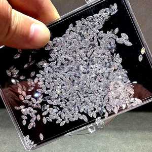 Precio de fábrica al por mayor, diamante cultivado en laboratorio HPHT CVD, talla marquesa 4.20*8.20 MM, 0.5 CT, tamaño DEF/VS, suelto, para la fabricación de joyas. - Product Image 5