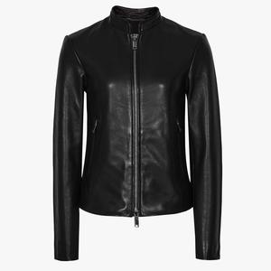 Chaqueta de Cuero Vacuno Premium para Mujer, Cuero Genuino Suave y Flexible, Corte Clásico Entallado, Prenda Exterior Cómoda, Informal y a la Moda, de Secado Rápido - Product Image 4
