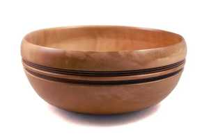 Tazón Artesanal de Madera de Mango con Borde Ondulado, Tazón Grande para Servir Ensaladas, Vajilla Ecológica y Sostenible - Product Image 2