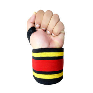 Premium Breathable Customizable High Quality Sports Wrist <b>Straps</b> for Weight Lifting with Padded Support - Product Image 3