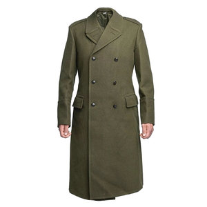 Manteau Trench Homme Écologique Respirant Doublure Douce Longue Double Boutonnage Ceinture Bordure Fourrure Chaud Décontracté Affaires - Product Image 1
