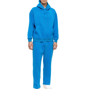 Ensemble de survêtement décontracté pour homme, respirant, grande taille, à capuche, coupe classique, streetwear, haute qualité, personnalisé, délavé à l'acide, collection automne - Product Image 2