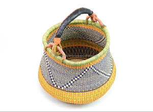 ตะกร้าฟางแบบทำมือที่ทนทานจากเวียดนามตะกร้าตลาดหญ้าทะเล - Product Image 2