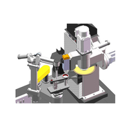 Rectifieuse CNC avec composants essentiels, y compris le moteur et la machine à moteur de pompe