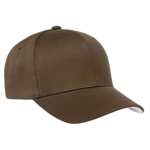 Gorra de Béisbol Marrón de 6 Paneles, Unisex, de Sarga de Algodón, Ajustable, Casual, de Color Sólido, con Cierre Trasero Ajustable, Talla Adulto - Product Image 4