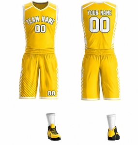 Maillots de basket personnalisés, uniformes d'équipe personnalisés, chemises respirantes à séchage rapide, logo, nom, numéro, impression par sublimation, taille plus - Product Image 2