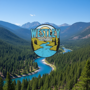 Camiseta con Estampado del Valle del Río de California de Westley, Unisex, Cuello Redondo, Manga Corta, Ropa Promocional para Adultos - Product Image 3