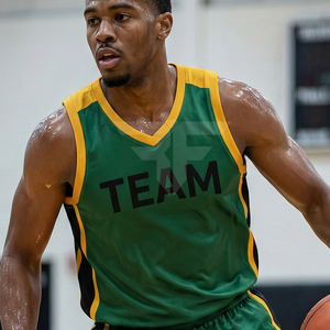 Ropa Deportiva para Hombre, Camiseta de Baloncesto sin Mangas, Uniforme de Baloncesto Personalizado con Logotipo Bordado, Kit de Uniforme de Baloncesto - Product Image 4