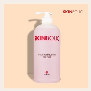 Lotion tonique coréenne Skinbolic K-Beauty à la rose 1000ml, fabriquée en Corée, soin avancé unisexe pour le visage. - Product Image 2