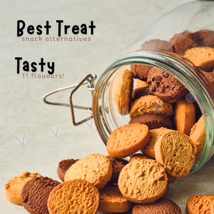 Protein cao thuần chay đường miễn phí sô cô la Berries Earl grey trà ngọt Yến Mạch pho mát cookie và Bánh quy giòn - Product Image 3