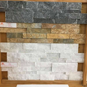 Carreaux muraux en pierre naturelle de luxe multicolores, écologiques, haut de gamme, pour revêtement de cuisine et salle de bain, façades de bâtiments modernes - Product Image 1