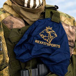 REXFIT SPORTS ขายส่งผ้าเช็ดทำความสะอาดลูกเพนท์บอล ผ้าเช็ดทำความสะอาดแบบกำหนดเองพร้อมโลโก้  ธงทีม  OEM ผู้ผลิตจากปากีสถาน อุปกรณ์เสริมสำหรับกีฬา - Product Image 5