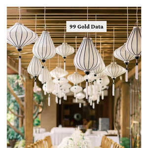 Magnifique Lanterne Créative en Bambou de Quang Nam, 99 Points Dorés, Faite à la Main, Écologique, pour Mariages, Événements, Décoration de Festivals, Vente en Gros, Pas Cher - Product Image 5