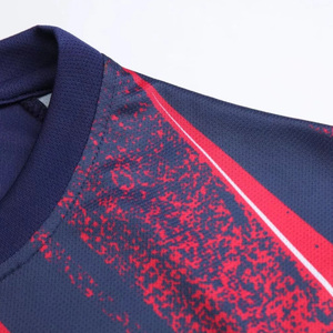Ensemble de maillots et shorts de football pour équipe, vêtements de sport athlétiques, tissu à séchage rapide, vêtements d'entraînement, vente en gros, ensemble de football personnalisé en gros - Product Image 5