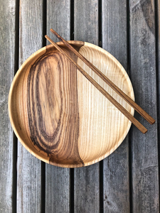 Assiettes en bois bio au design élégant pour le dîner - Product Image 6