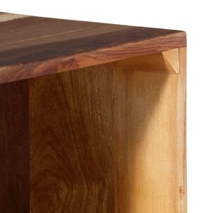15.7 Highboard in legno massello di recupero \ "x12.6 \" x48 \ "mobili da soggiorno - Product Image 4