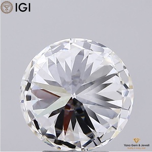 Diamante de Corte Redondo Cultivado en Laboratorio CVD de 9.69 mm con Certificación IGI, 3.50 Quilates, Color F, Claridad VVS1, para Anillo de Aniversario o Regalo - Product Image 3