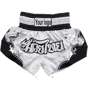 Concevez vos propres shorts de combat MMA de marque, 100 % polyester, extensibles, séchage rapide, unisexes, pour adultes, pour MMA et Muay Thai. - Product Image 6