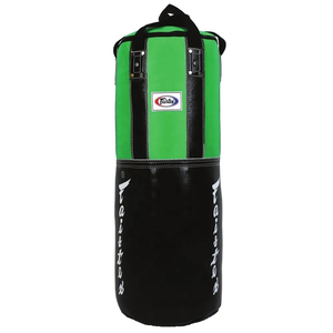 Fair tex <b>Boxing</b> Training Bag Red Black PU Durable Sand Filled Lace-up Closure Adult Use Made With Premium Quality Leather - Product Image 5