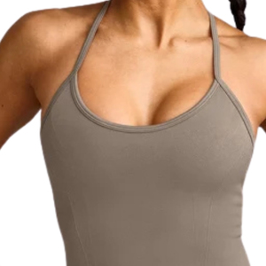 Camiseta Deportiva de Tirantes para Mujer, Transpirable, de Secado Rápido, Tejido Elástico, para Gimnasio, Fitness, Entrenamiento, Running, Ropa Deportiva - Product Image 3