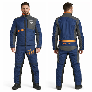 Combinaison de moto imperméable personnalisée, veste et pantalon de moto, équipement de protection pour motards, tourisme aventureux, course hors route - Product Image 1