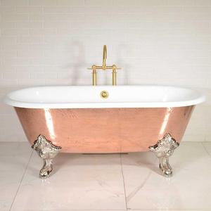 Bañera de Cobre con Acabado Antiguo para Diseño de Baño Moderno y Tradicional con Durabilidad Prolongada - Product Image 3