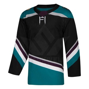 Maglia da hockey su ghiaccio personalizzata da uomo, arancione, bianca e nera, con scollo a V, maniche lunghe, in rete traspirante, vestibilità regolare, abbigliamento sportivo - Product Image 2
