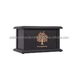 Urnas de cremación para adultos Urnas de madera para adultos Urnas funerarias Tamaño personalizado Suministros funerarios - Product Image 4